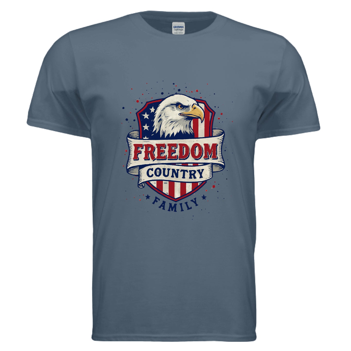 Freedom Country Family Patriot T-Shirt Salvation Clothing and Accessories Apparel