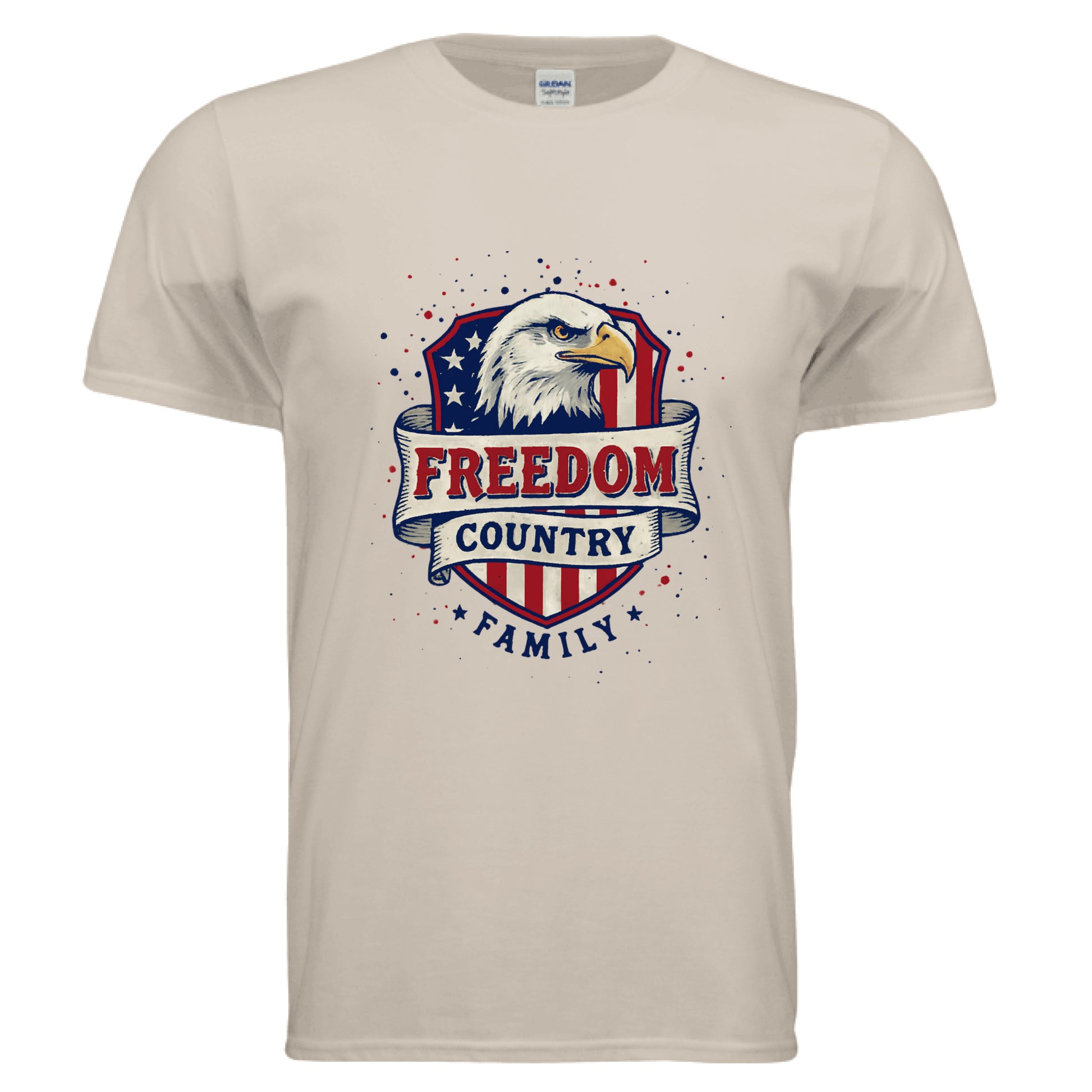 Freedom Country Family Patriot T-Shirt Salvation Clothing and Accessories Apparel