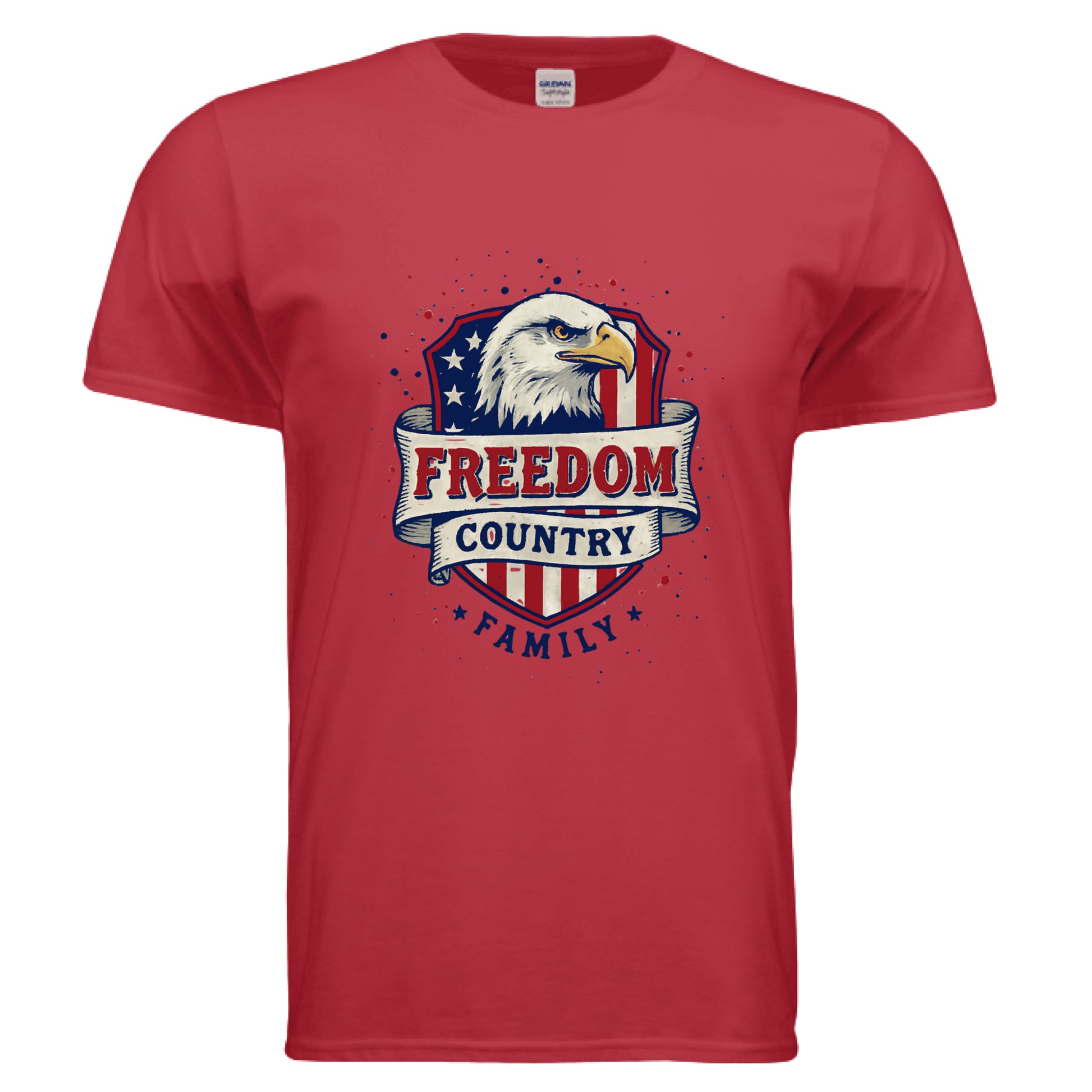 Freedom Country Family Patriot T-Shirt Salvation Clothing and Accessories Apparel