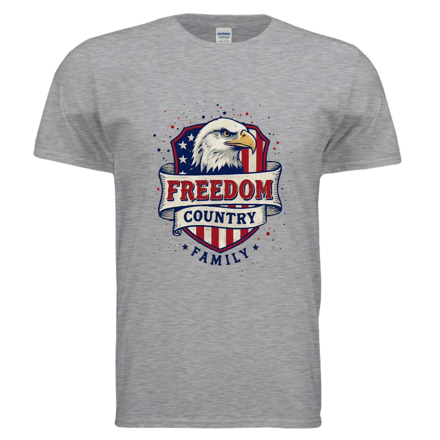 Freedom Country Family Patriot T-Shirt Salvation Clothing and Accessories Apparel