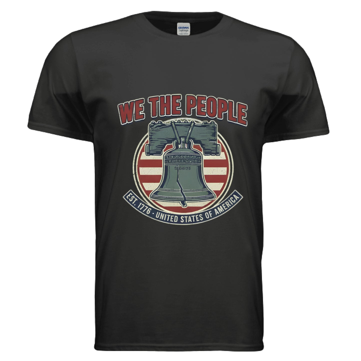 We the People Liberty Patriot T-Shirt BLACK Salvation Clothing and Accessories Apparel