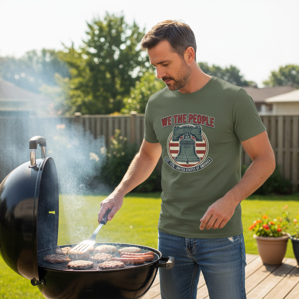 We the People Liberty Patriot T-Shirt Salvation Clothing and Accessories Apparel