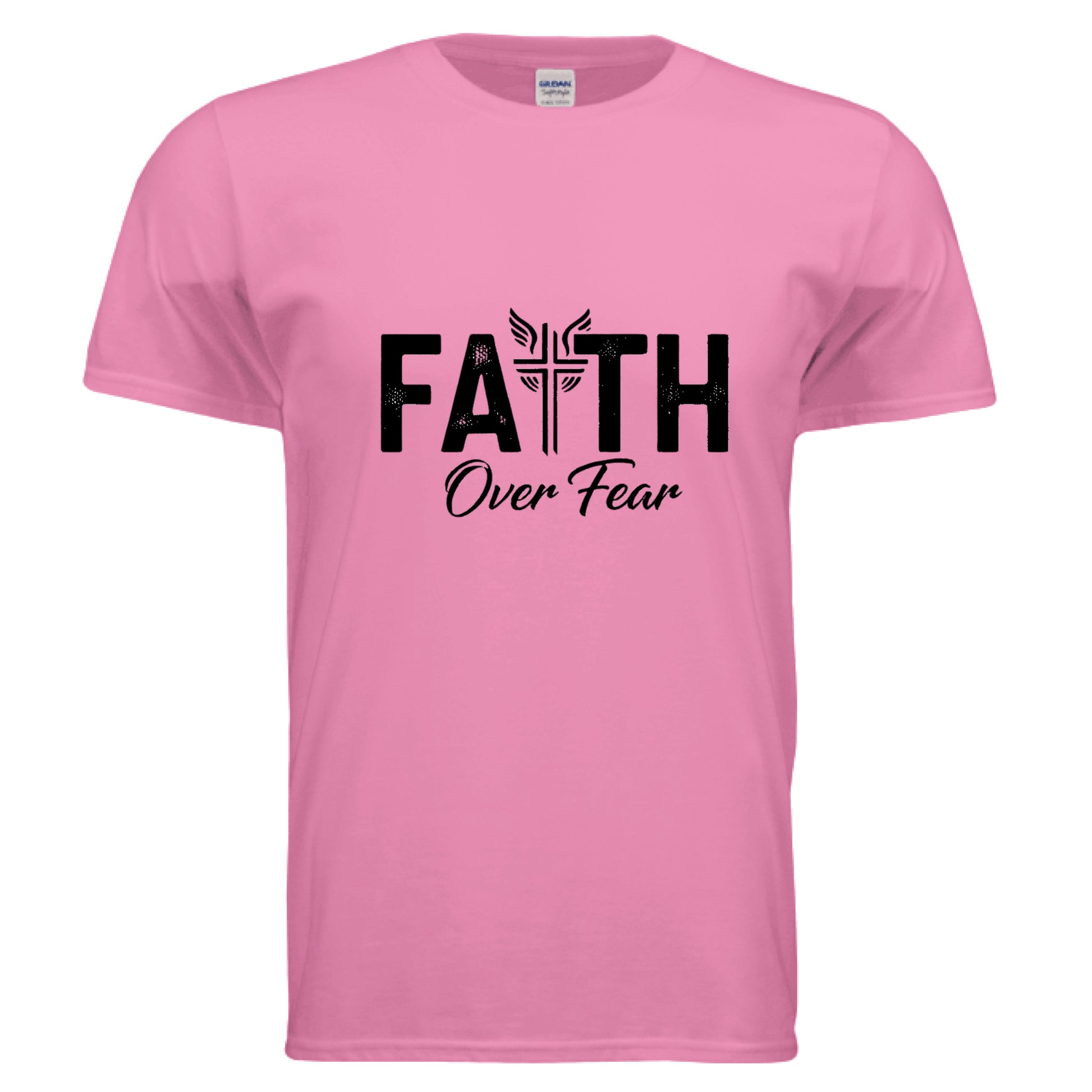 Faith Over Fear Faith T-Shirt AZALEA Salvation FaithWear Apparel