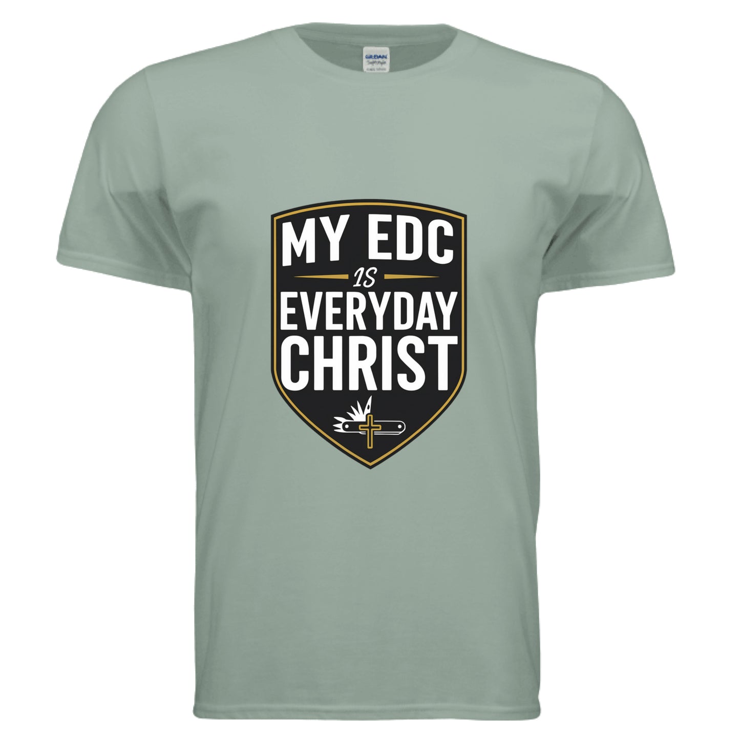 My EDC Everyday Christ Faith T-Shirt Sage Salvation Clothing and Accessories Apparel