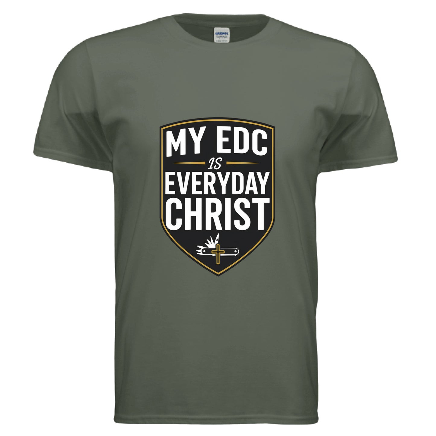 My EDC Everyday Christ Faith T-Shirt Salvation Clothing and Accessories Apparel