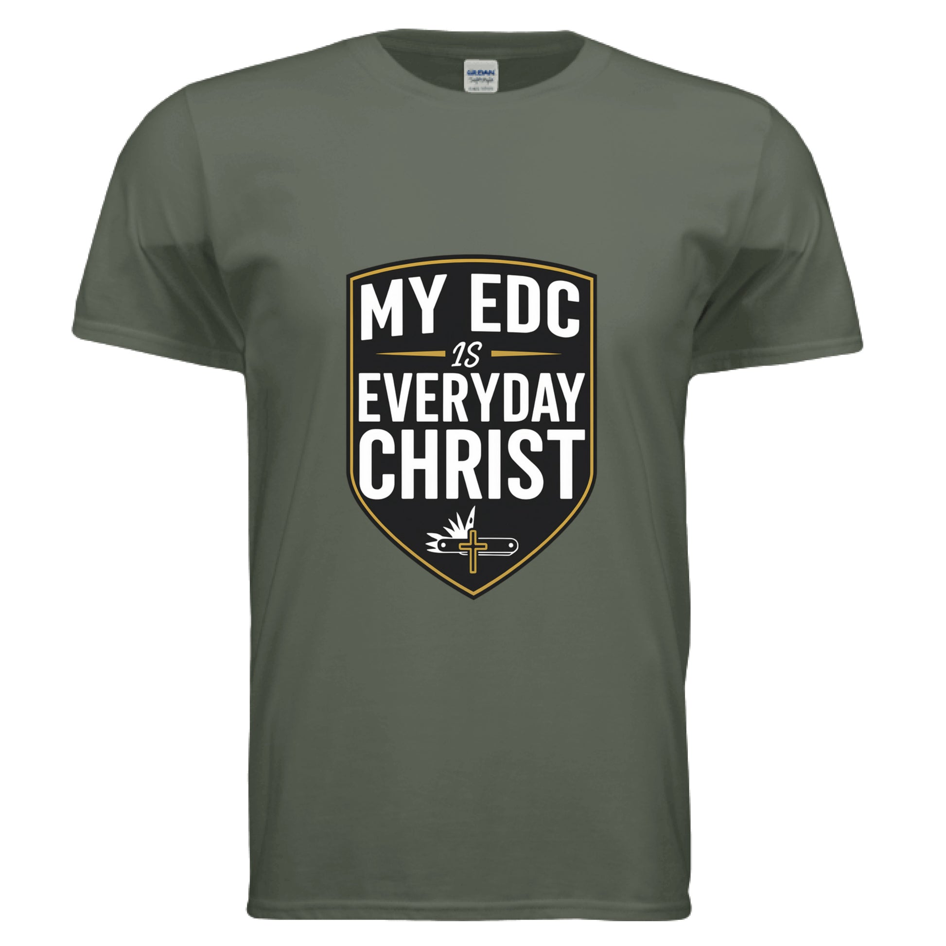My EDC Everyday Christ Faith T-Shirt Salvation Clothing and Accessories Apparel