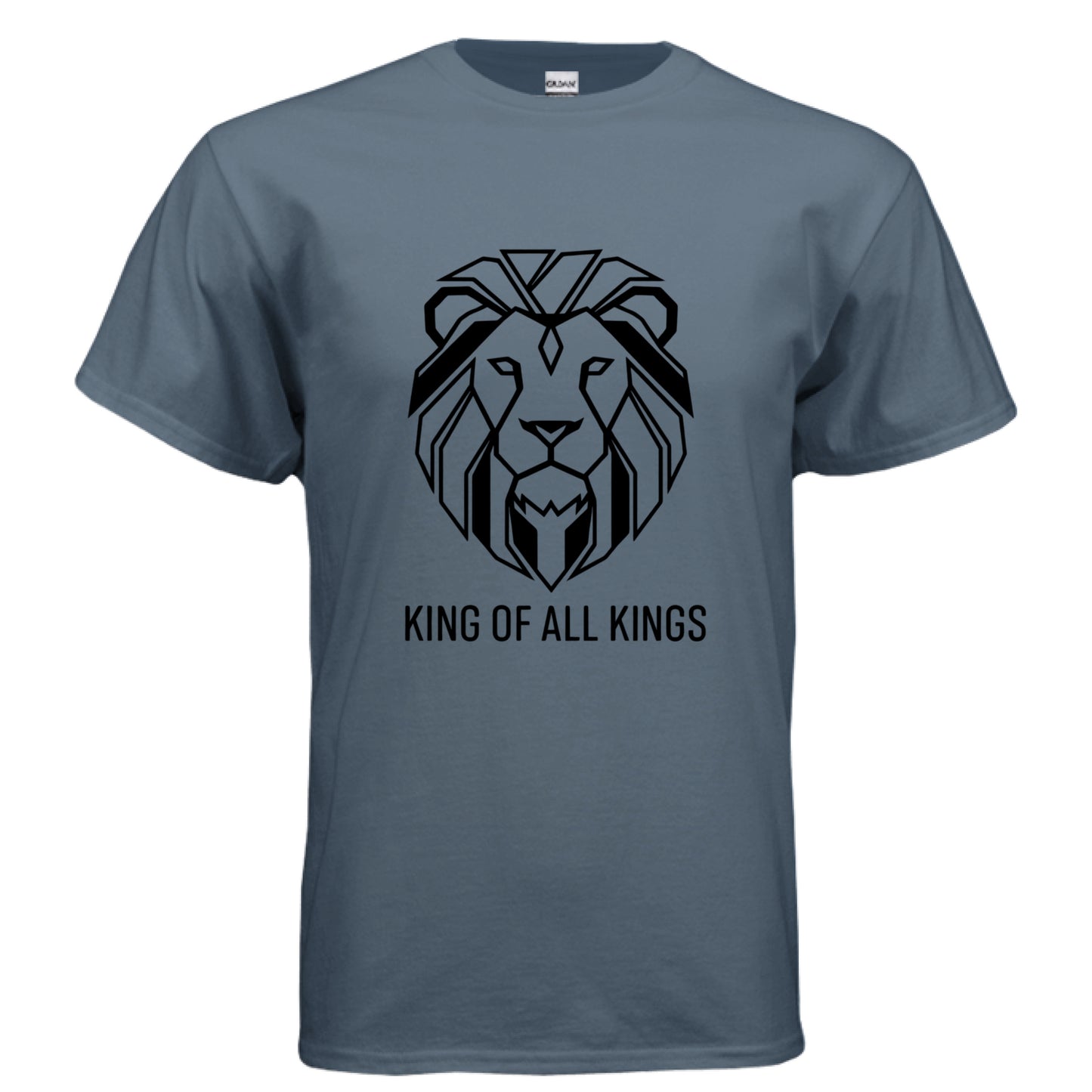 King of Kings Faith T-Shirt INDIGO BLUE Salvation Clothing and Accessories Apparel