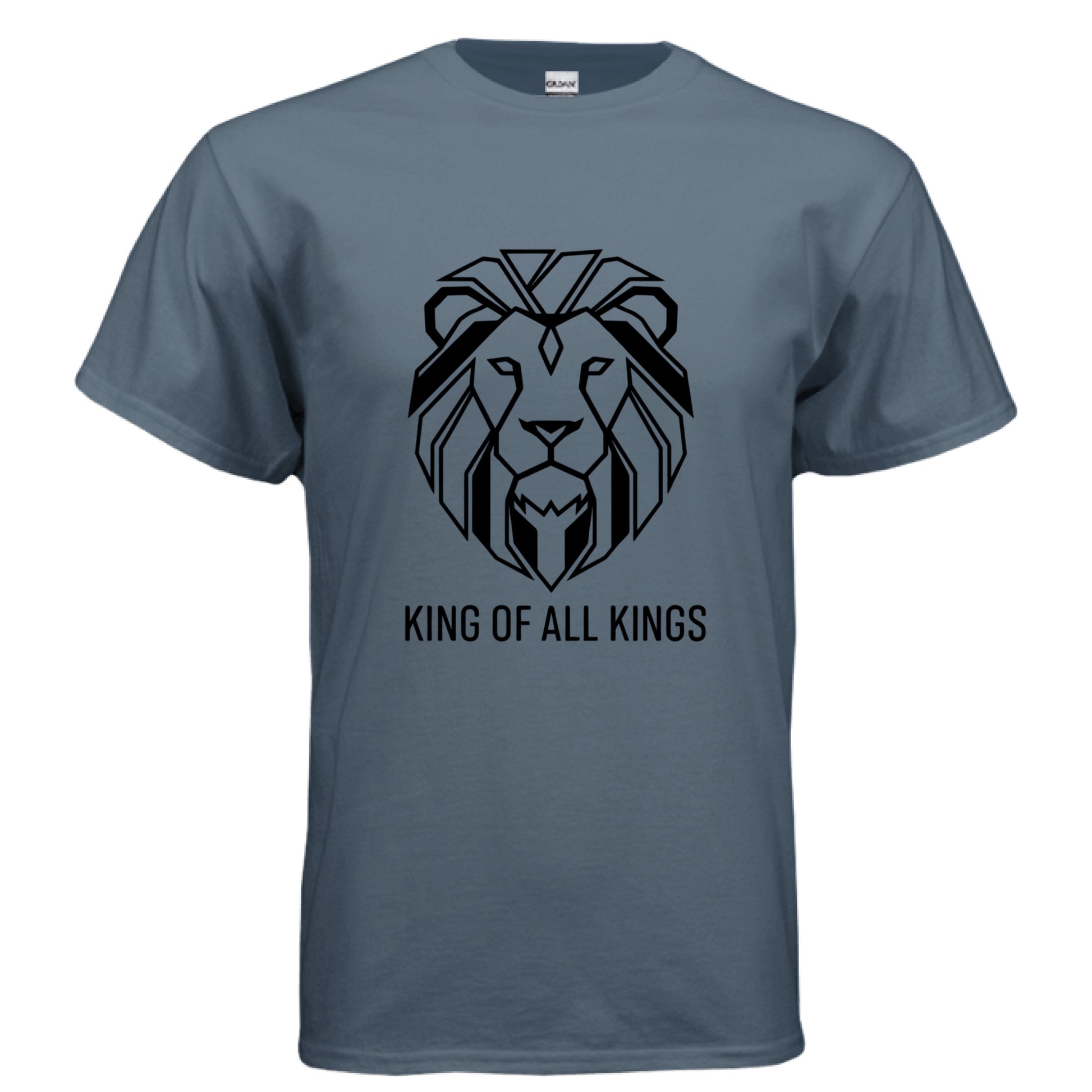 King of Kings Faith T-Shirt INDIGO BLUE Salvation FaithWear Apparel