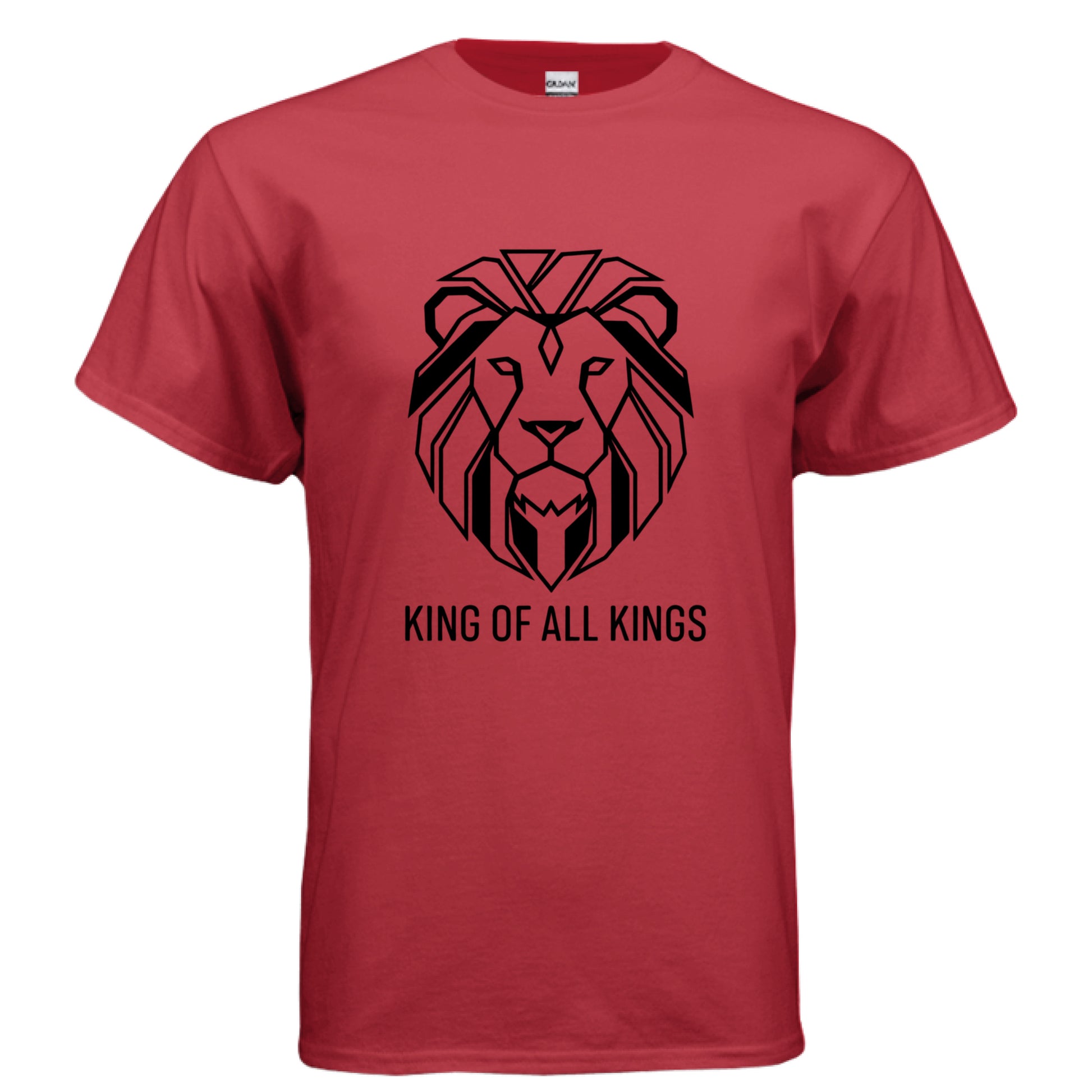 King of Kings Faith T-Shirt RED Salvation FaithWear Apparel