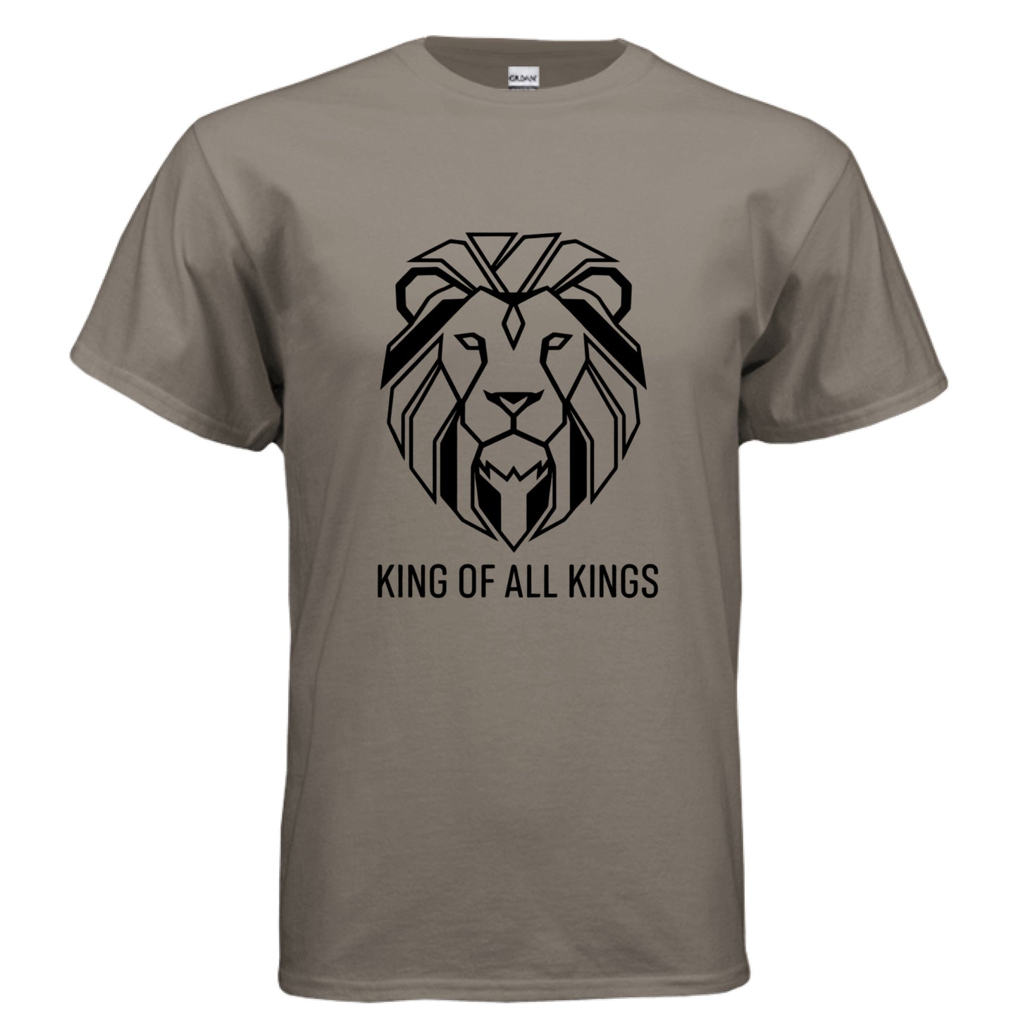 King of Kings Faith T-Shirt BROWN SAVANA Salvation Clothing and Accessories Apparel