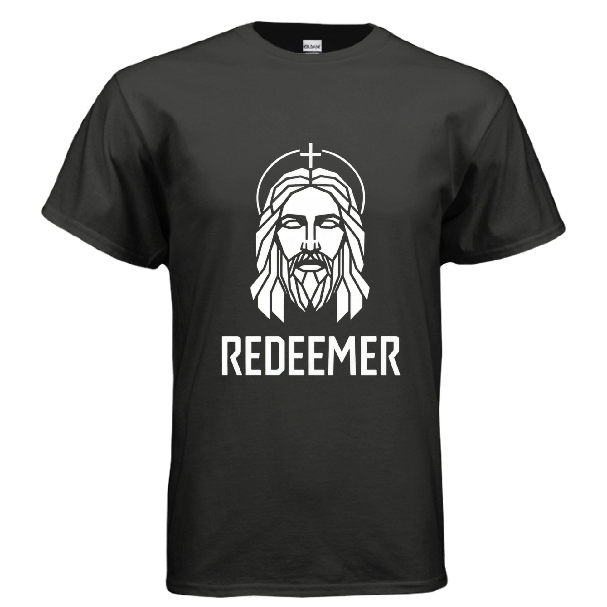 Redeemer Faith T-Shirt BLACK Salvation Clothing and Accessories Apparel