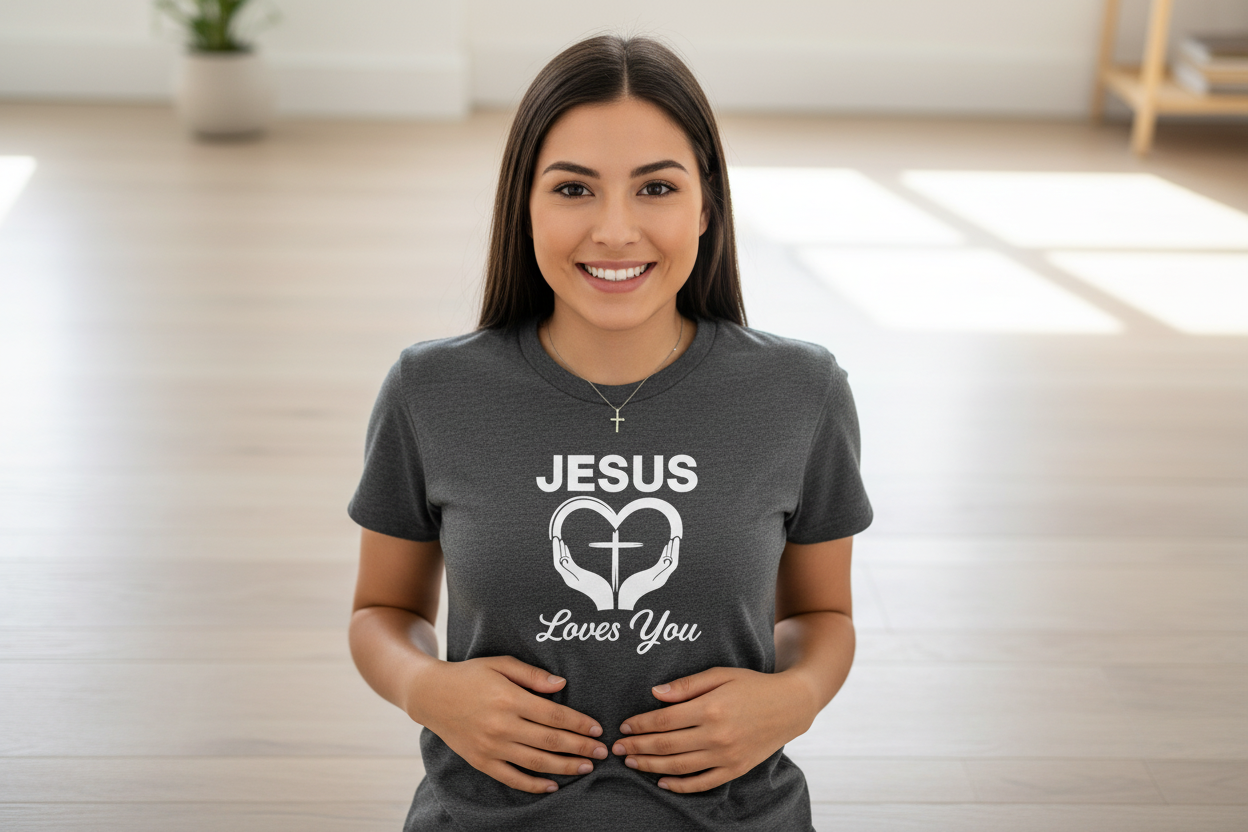 Jesus Loves You Faith T-Shirt Salvation Clothing and Accessories Apparel