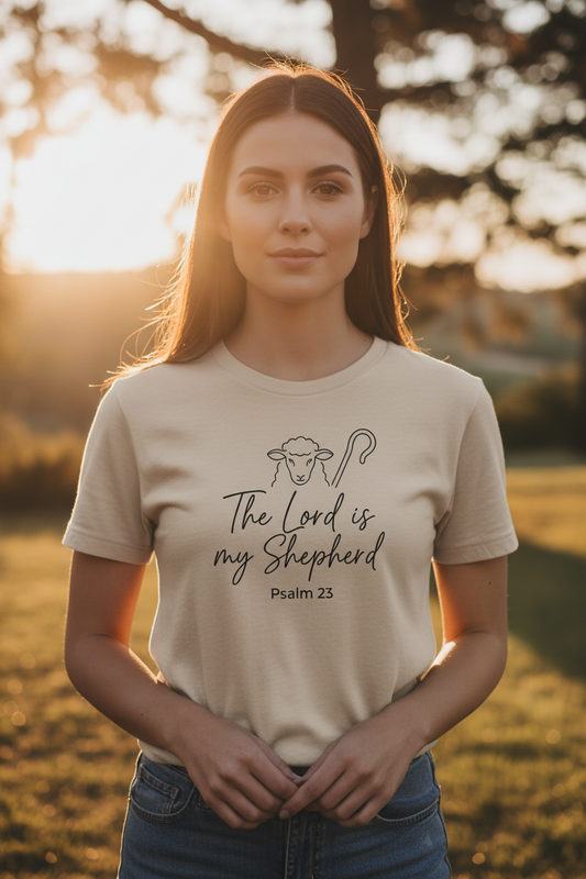 The Lord is my Shepherd  Faith T-Shirt