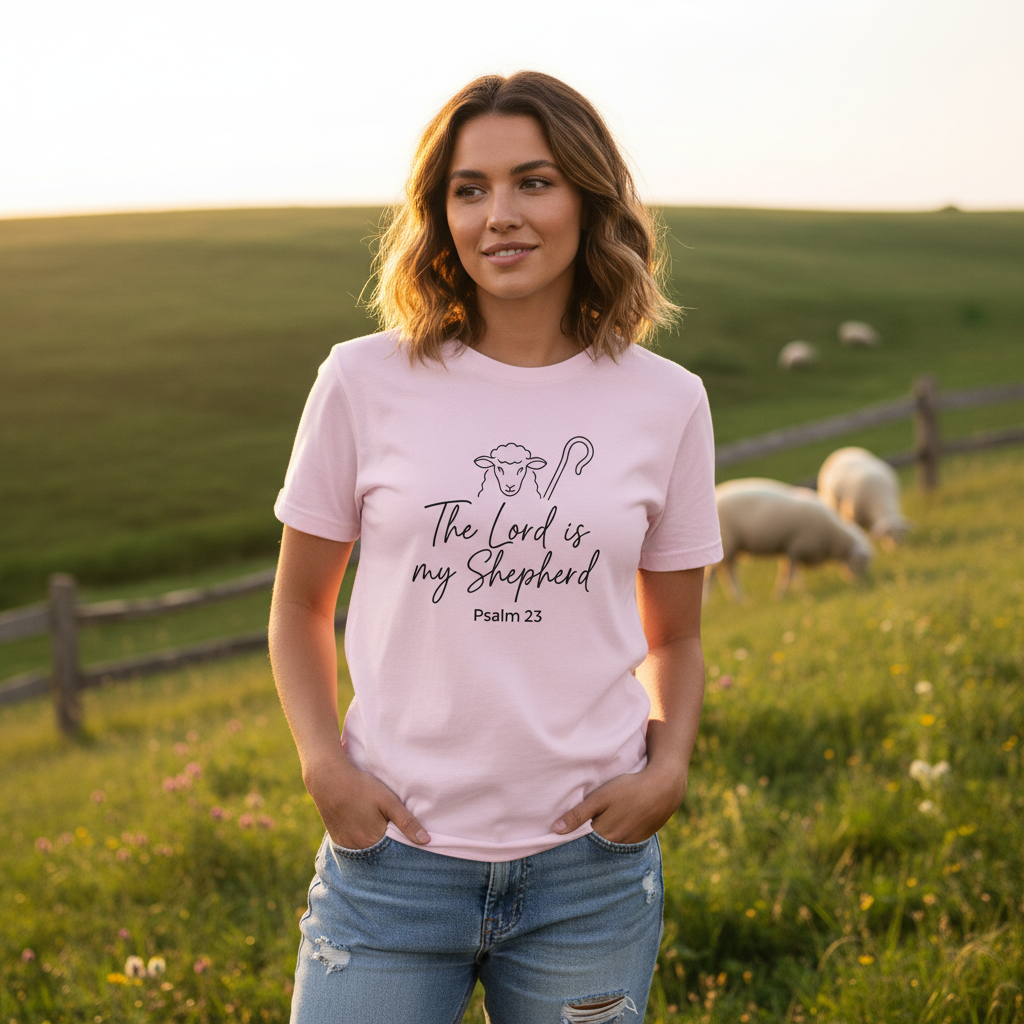 The Lord is my Shepherd  Faith T-Shirt