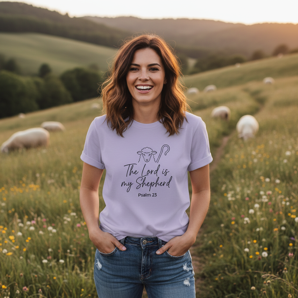 The Lord is my Shepherd  Faith T-Shirt