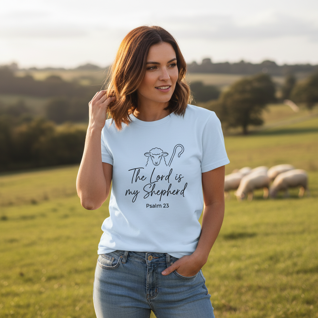 The Lord is my Shepherd  Faith T-Shirt