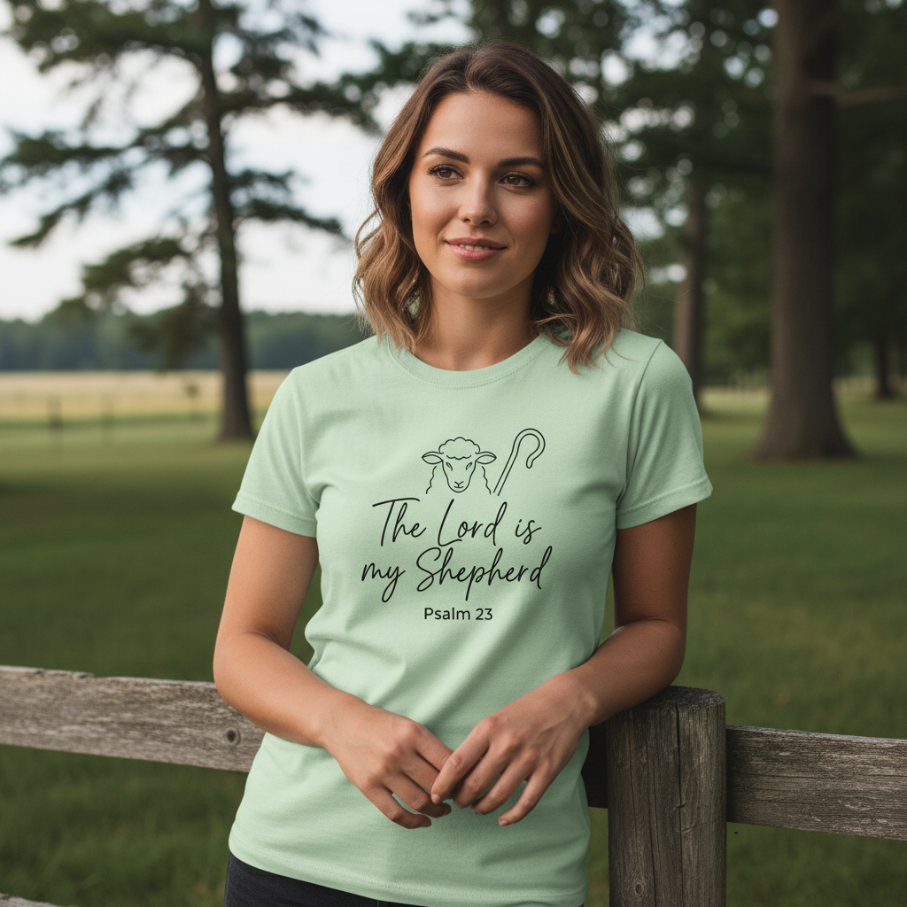 The Lord is my Shepherd  Faith T-Shirt
