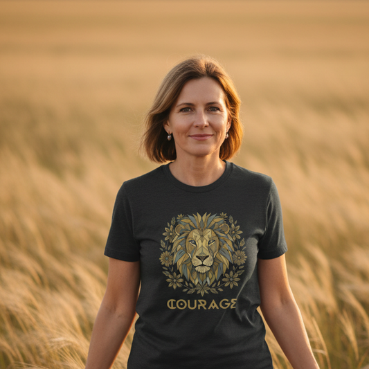 Courage Faith T-Shirt Salvation FaithWear Apparel