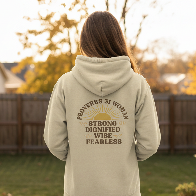 Proverbs 31 Faith Hoodie Salvation FaithWear Apparel