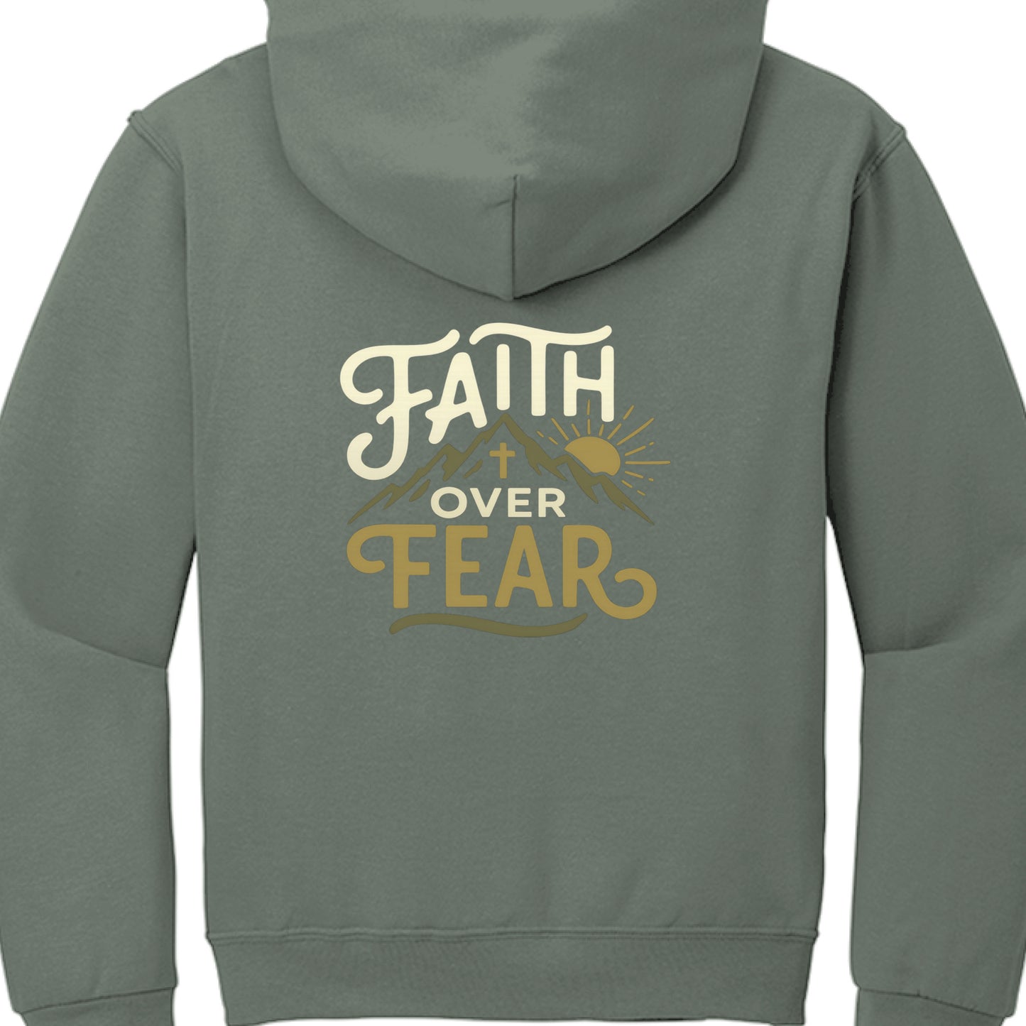 Faith over Fear Faith Hoodie Salvation FaithWear Apparel