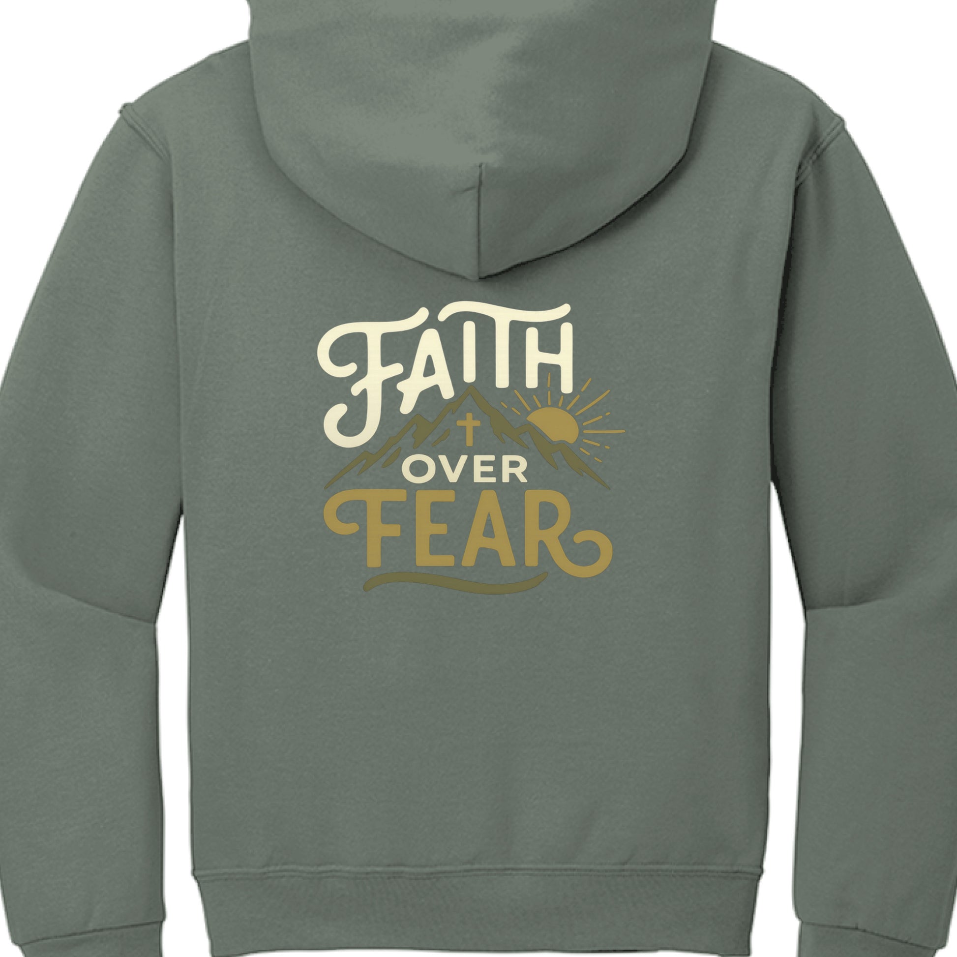 Faith over Fear Faith Hoodie Salvation FaithWear Apparel