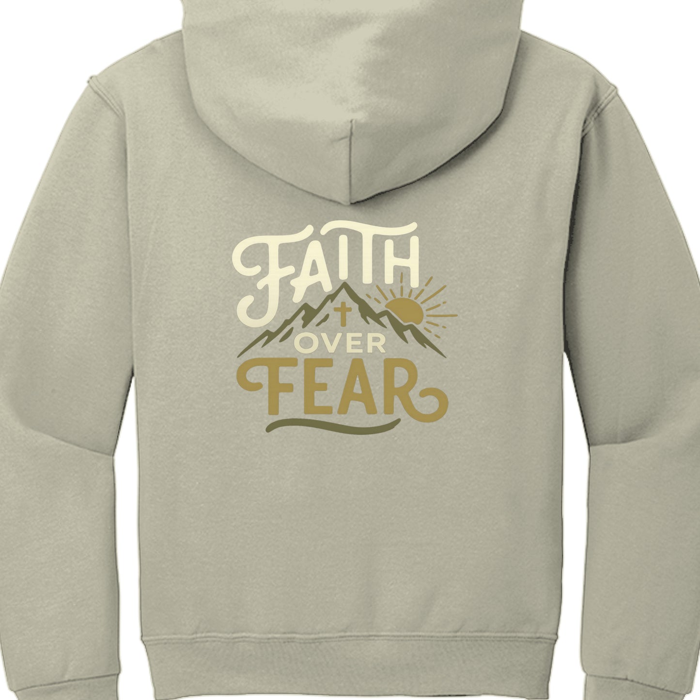 Faith over Fear Faith Hoodie Salvation FaithWear Apparel