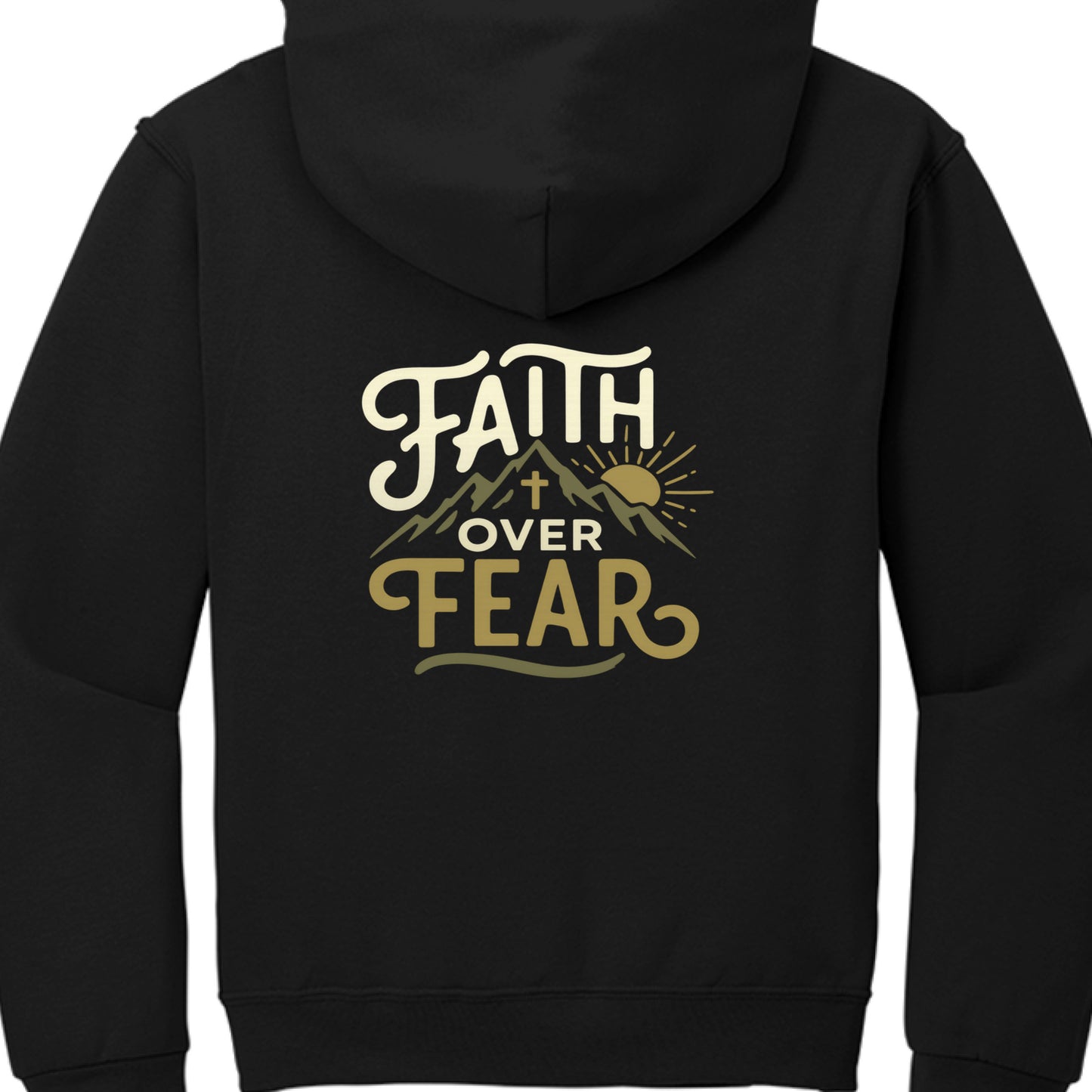 Faith over Fear Faith Hoodie Salvation FaithWear Apparel