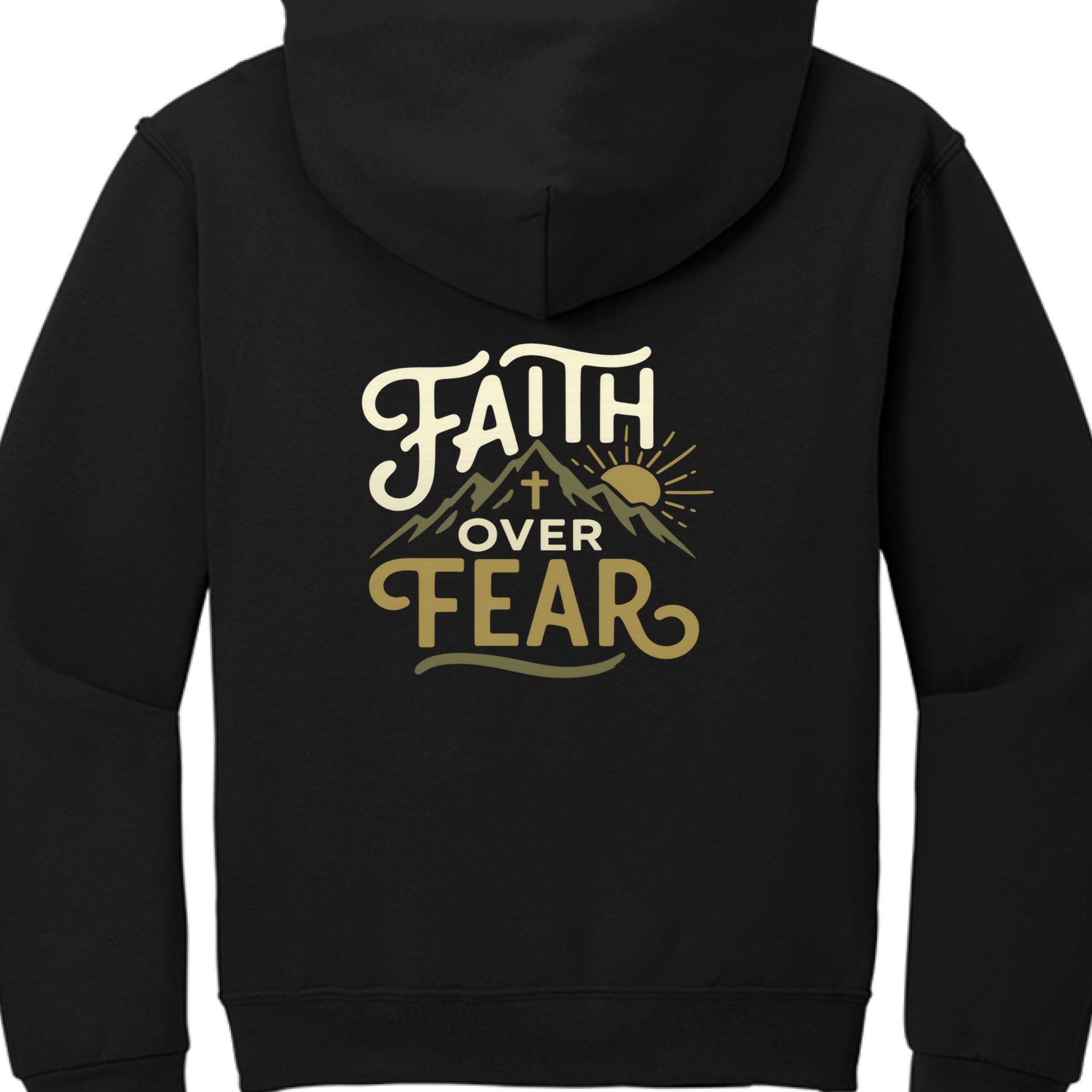 Faith over Fear Faith Hoodie Salvation FaithWear Apparel