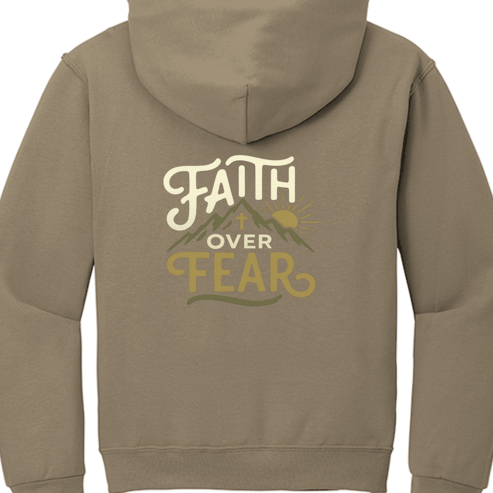 Faith over Fear Faith Hoodie Salvation FaithWear Apparel