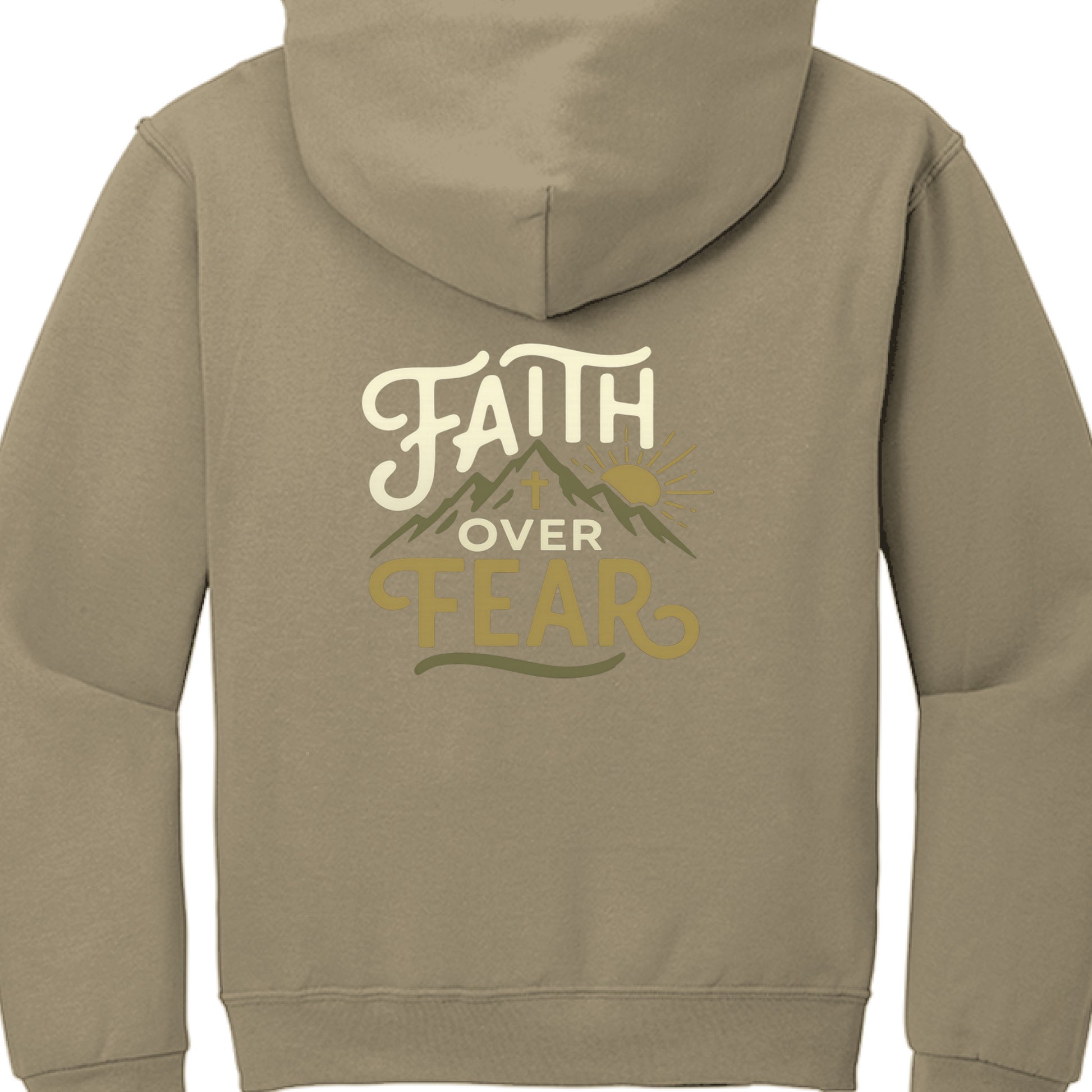 Faith over Fear Faith Hoodie Salvation FaithWear Apparel
