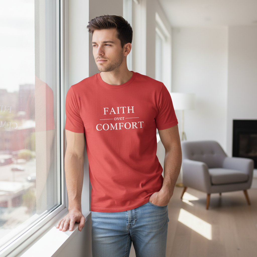 Faith over Comfort Faith T-Shirt