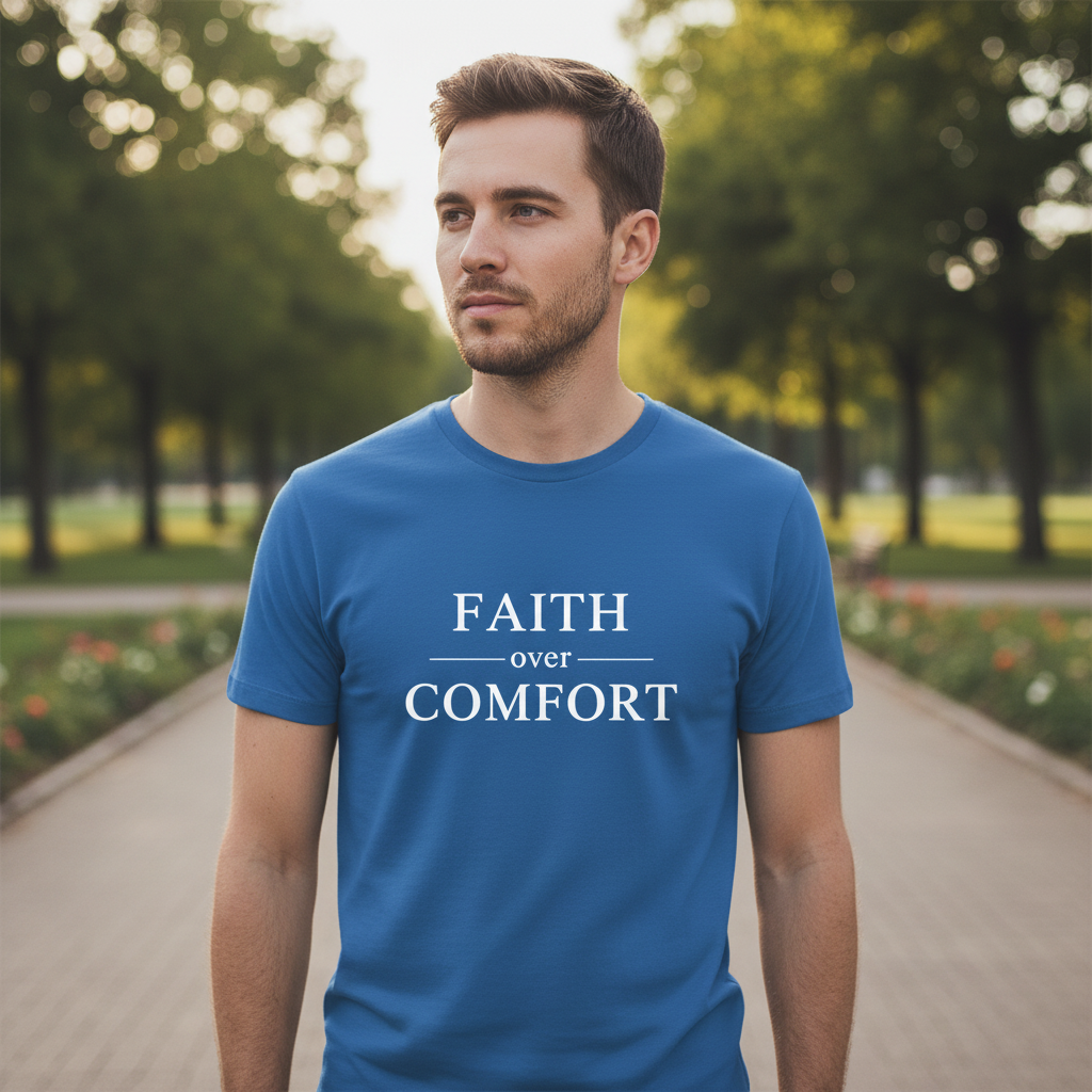 Faith over Comfort Faith T-Shirt