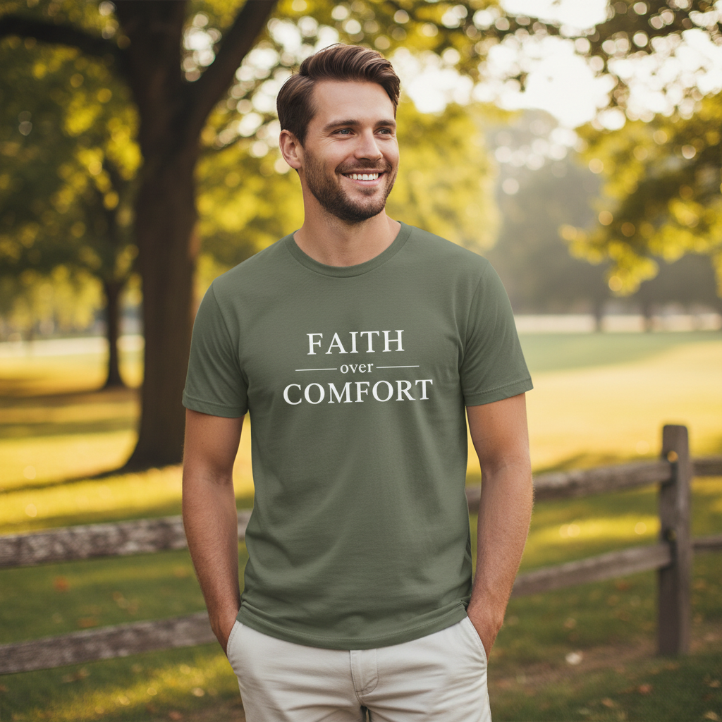 Faith over Comfort Faith T-Shirt