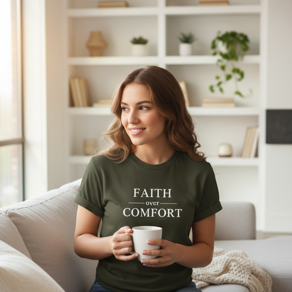 Faith over Comfort Faith T-Shirt