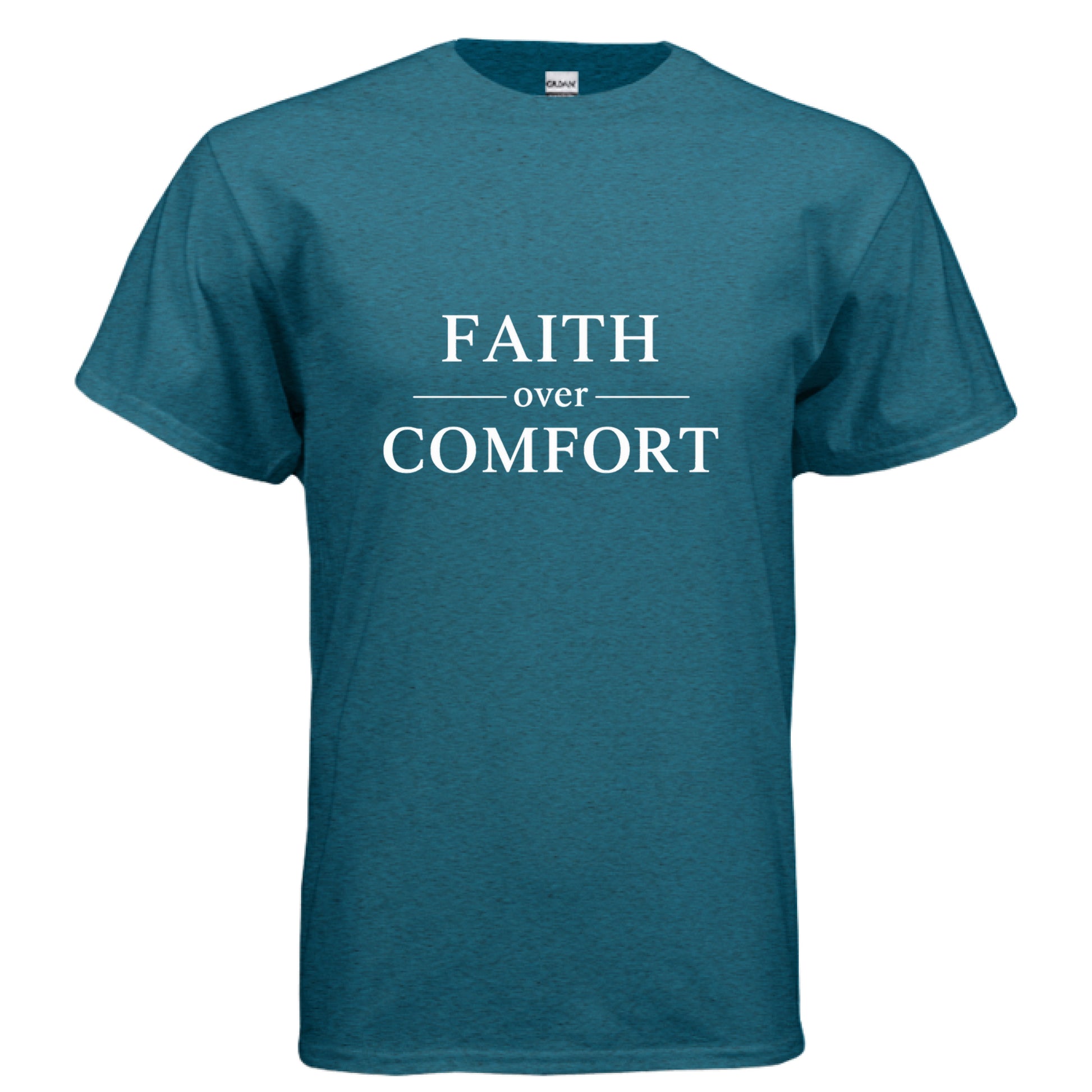 Faith over Comfort Faith T-Shirt Salvation FaithWear Apparel