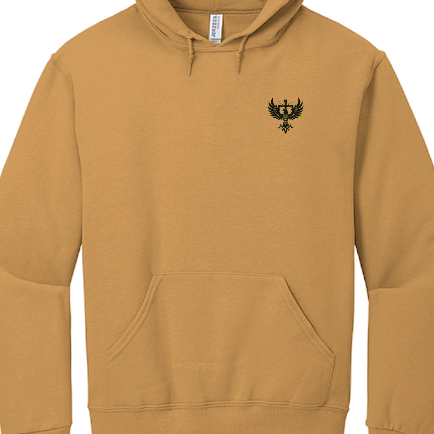 Renewed Faith Hoodie Golden Pecan Salvation FaithWear Apparel