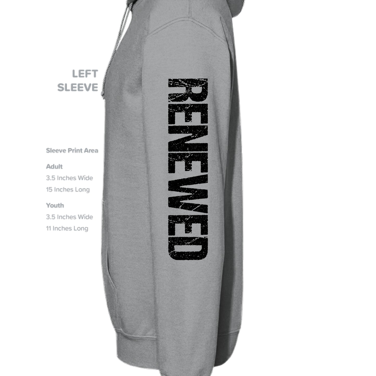 Renewed Faith Hoodie Salvation FaithWear Apparel