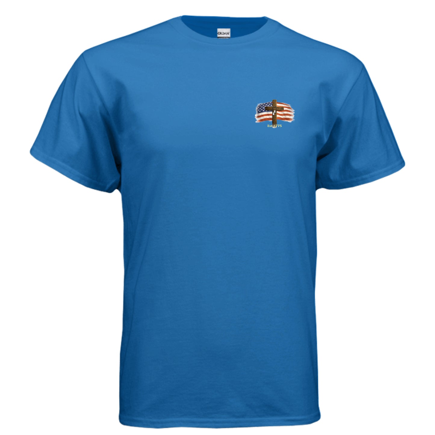 My Faith My Oath US Marines Faith T-Shirt ROYAL Salvation FaithWear Apparel