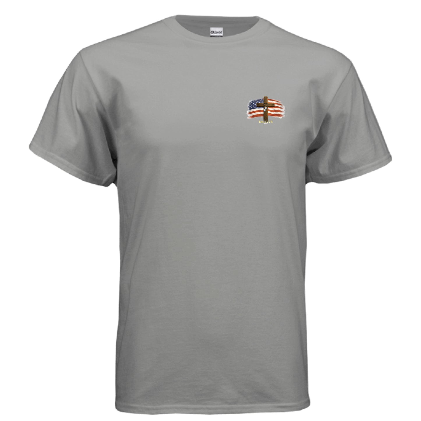 My Faith My Oath US Marines Faith T-Shirt GRAVEL Salvation FaithWear Apparel