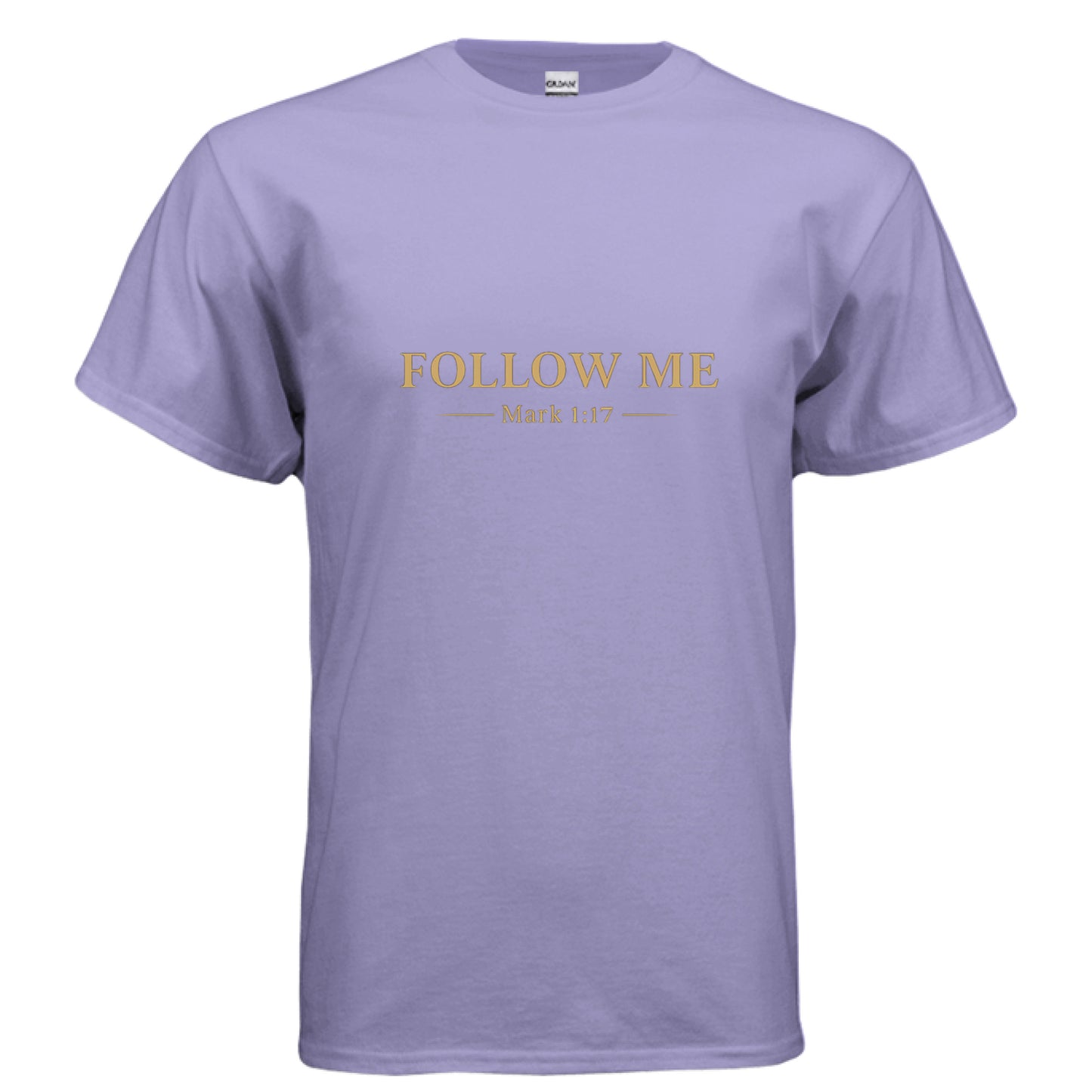 Follow Me Mark 1:17 Faith T-Shirt VIOLET Salvation FaithWear Apparel