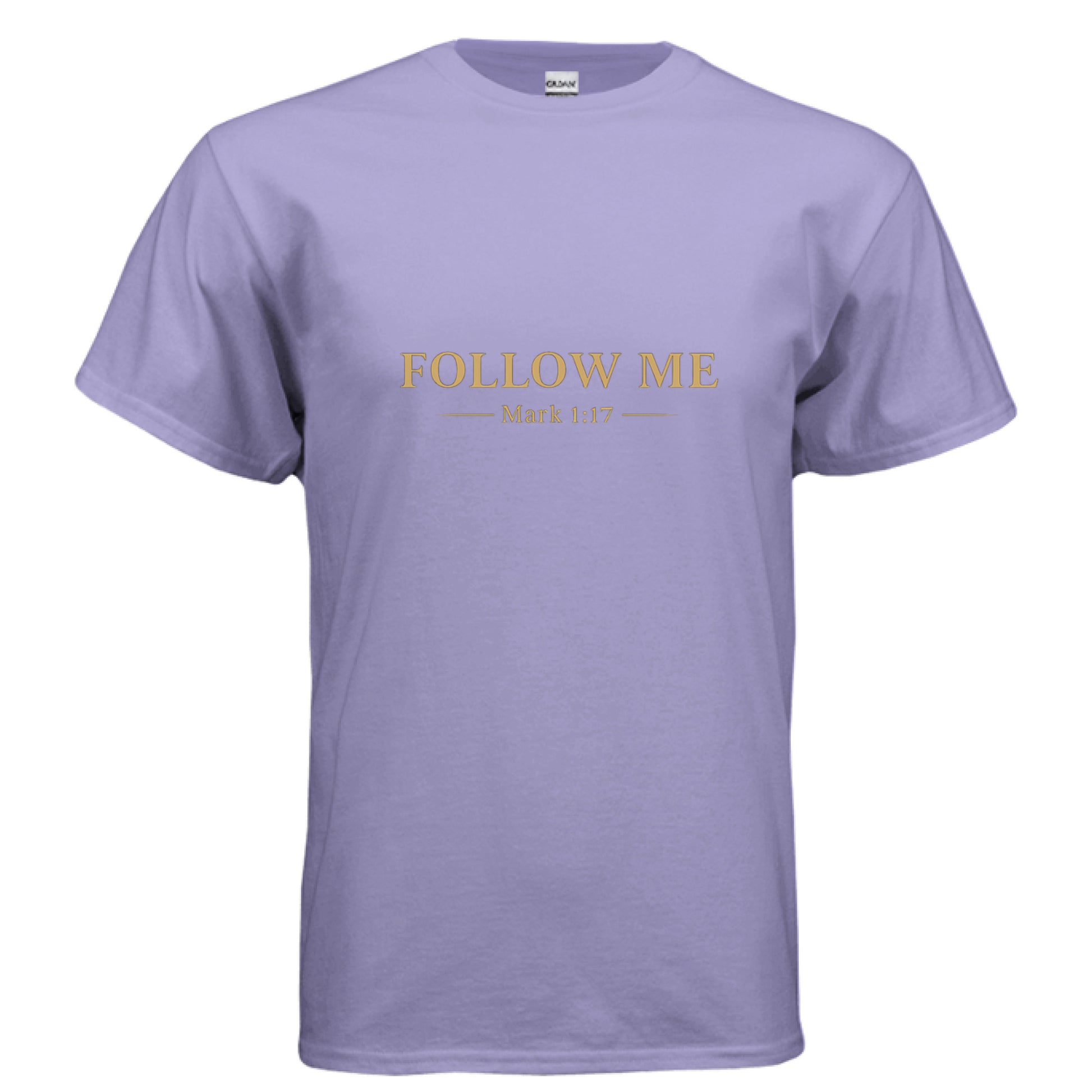 Follow Me Mark 1:17 Faith T-Shirt VIOLET Salvation FaithWear Apparel