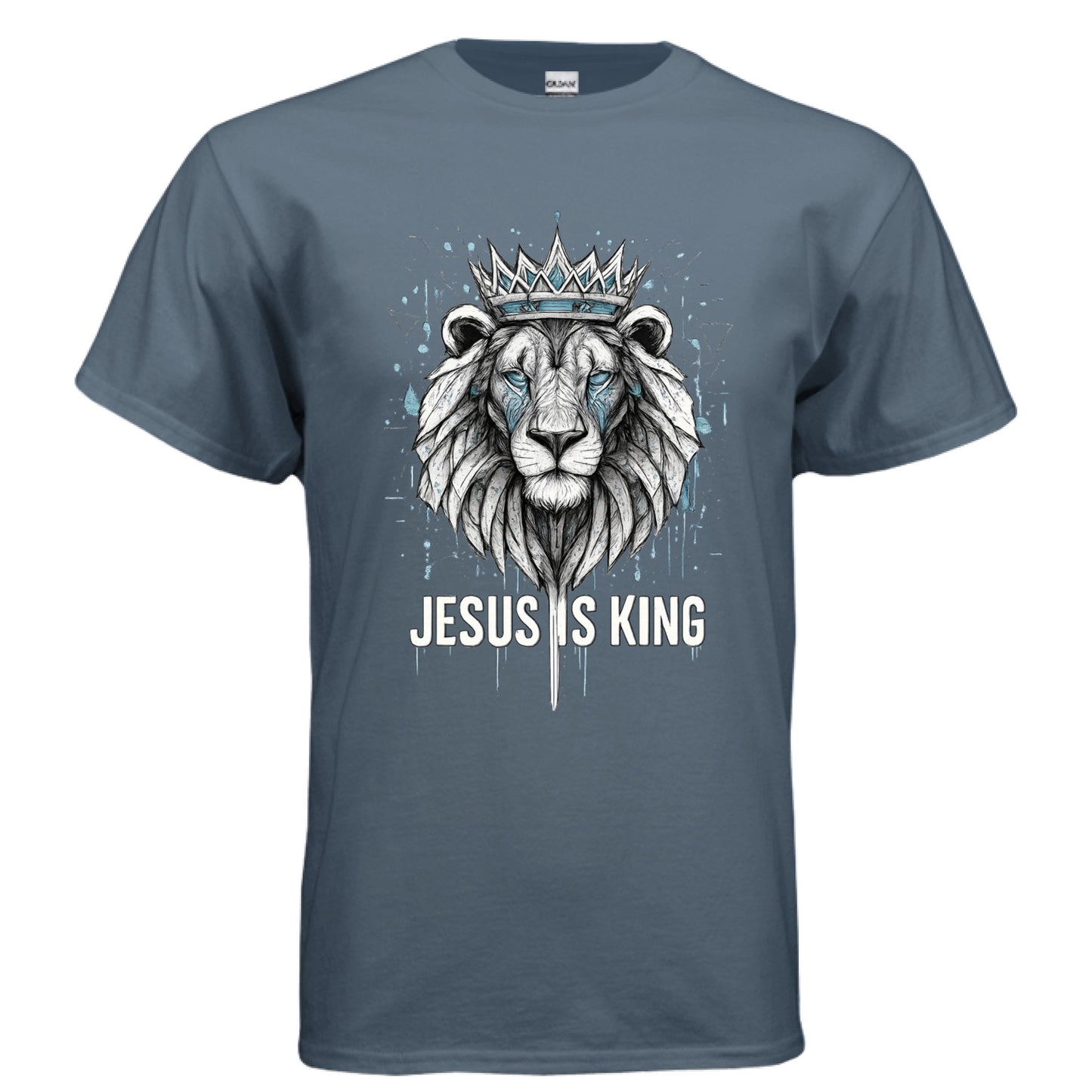 Jesus is King Faith T-Shirt Salvation FaithWear Apparel