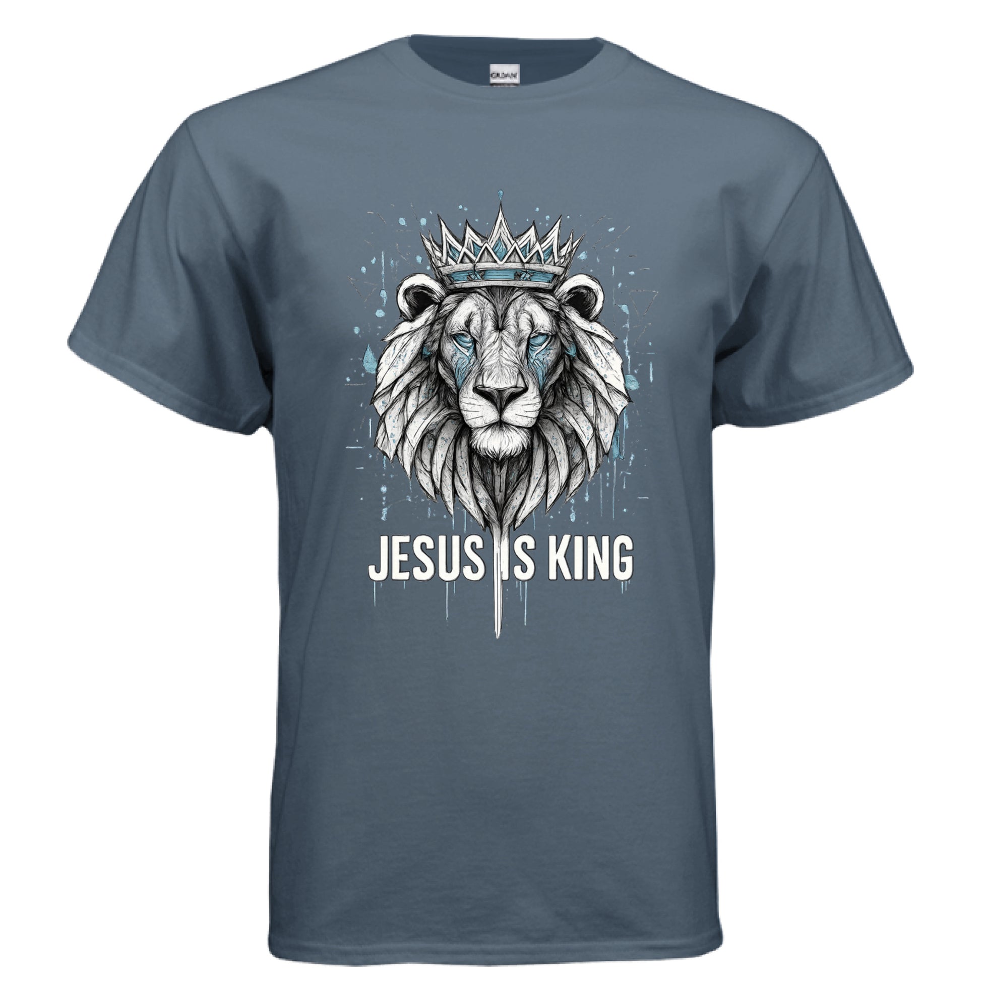 Jesus is King Faith T-Shirt Salvation FaithWear Apparel