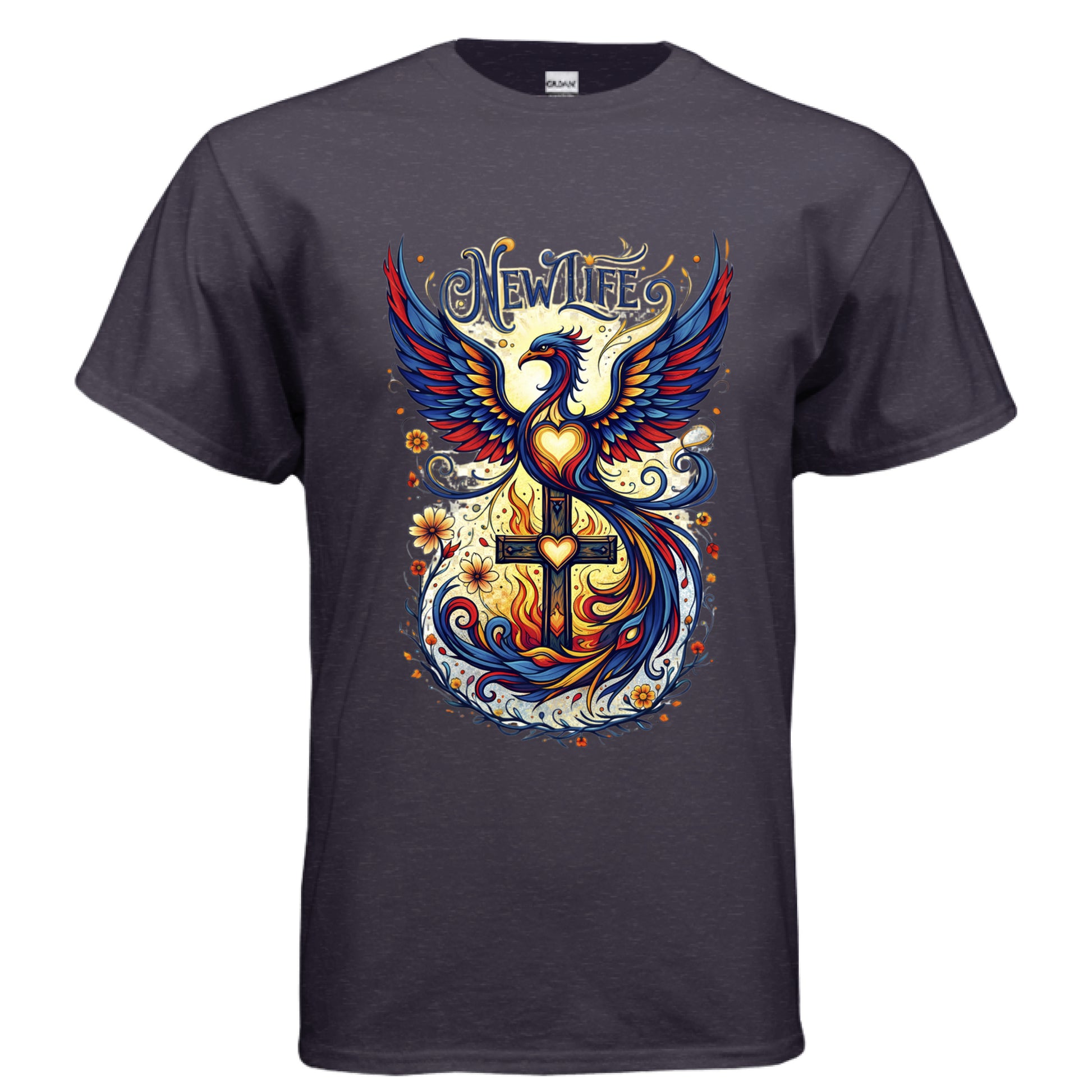 New Life Faith T-Shirt MIDNIGHT Salvation FaithWear Apparel