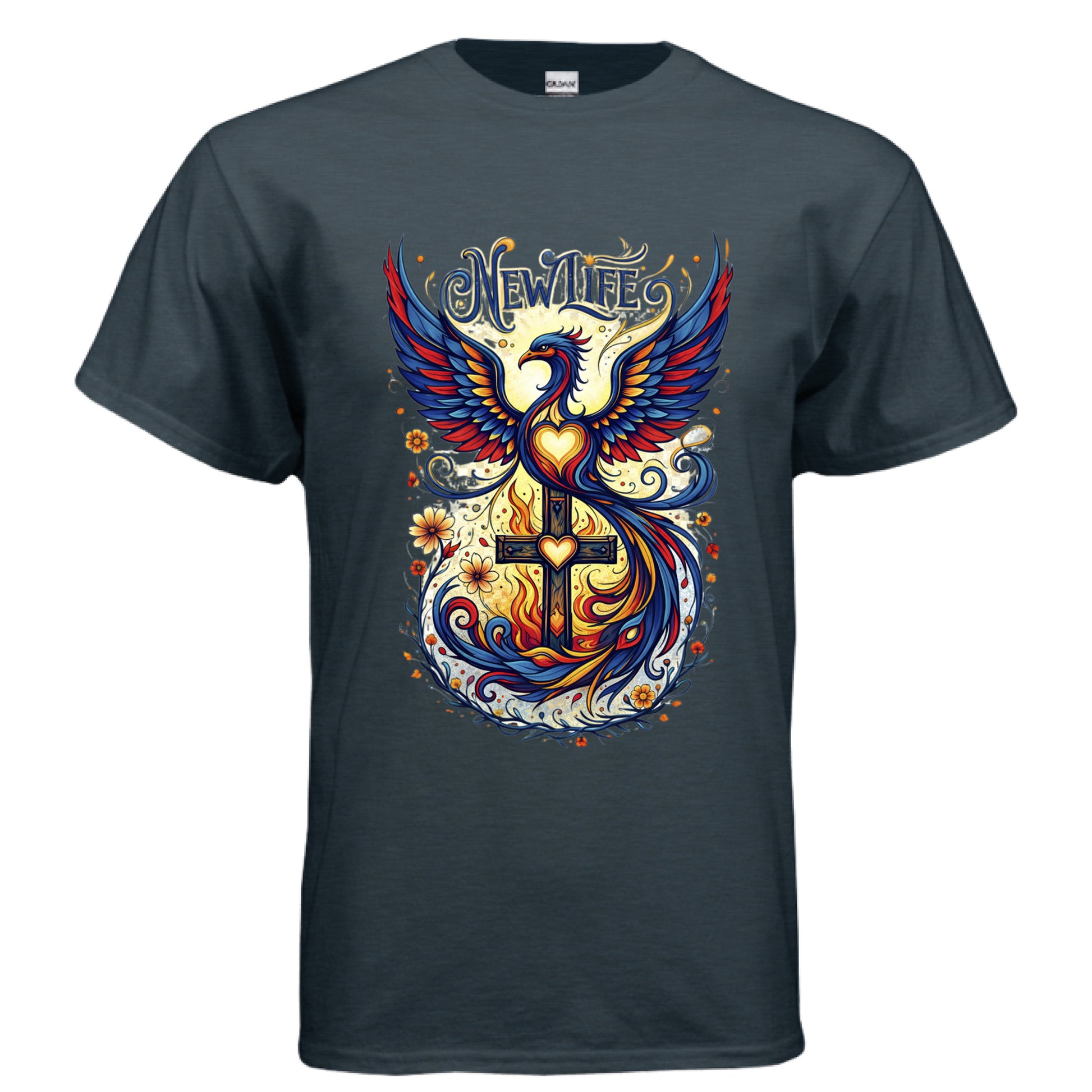 New Life Faith T-Shirt BLACKBERRY Salvation FaithWear Apparel