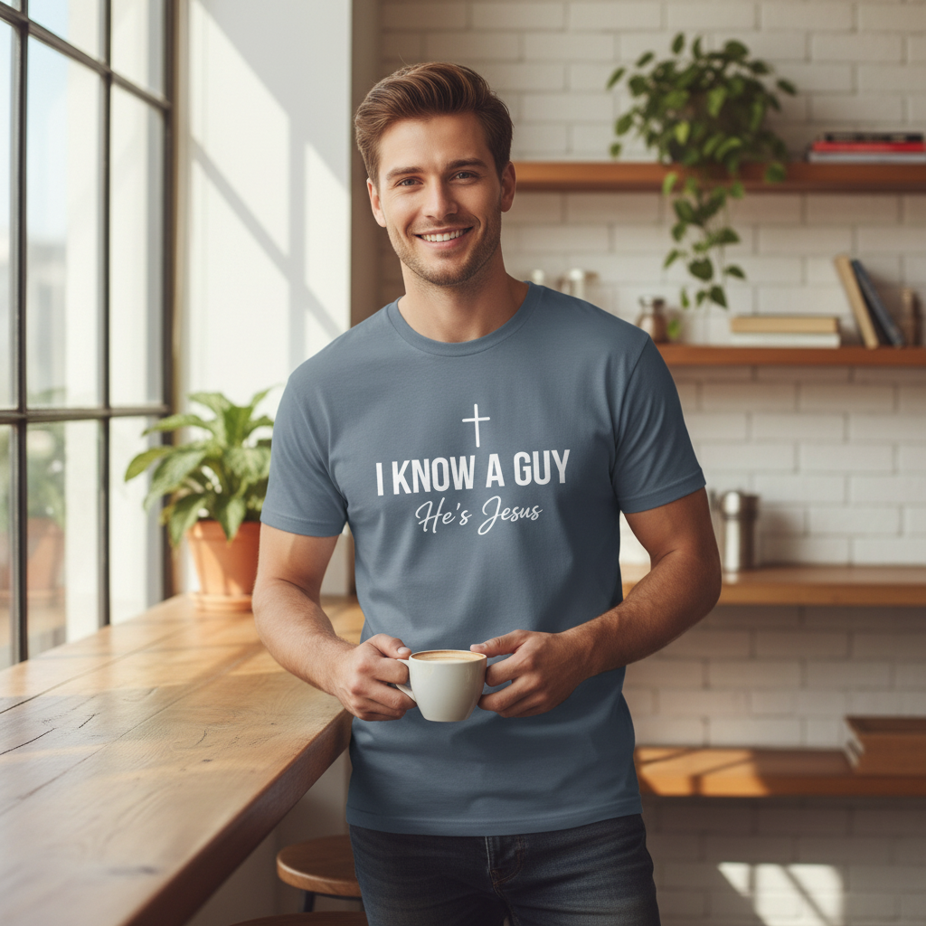 I Know a Guy He's Jesus Faith T-Shirt
