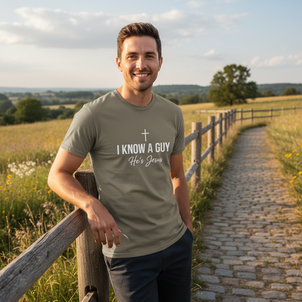 I Know a Guy He's Jesus Faith T-Shirt