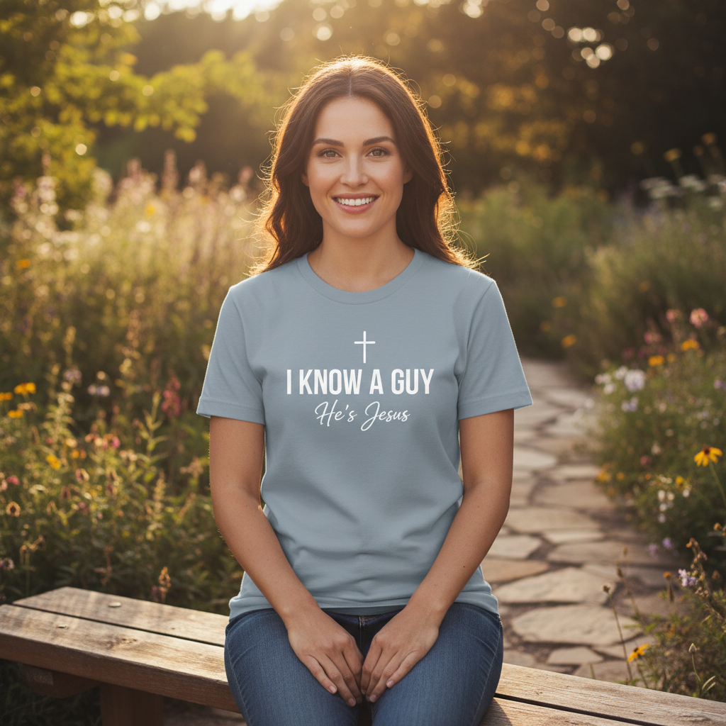 I Know a Guy He's Jesus Faith T-Shirt