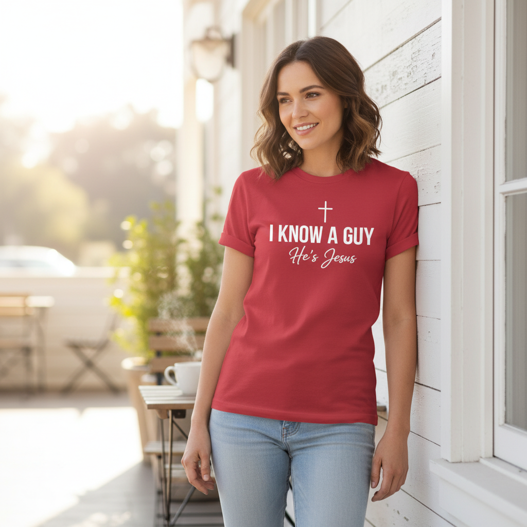I Know a Guy He's Jesus Faith T-Shirt