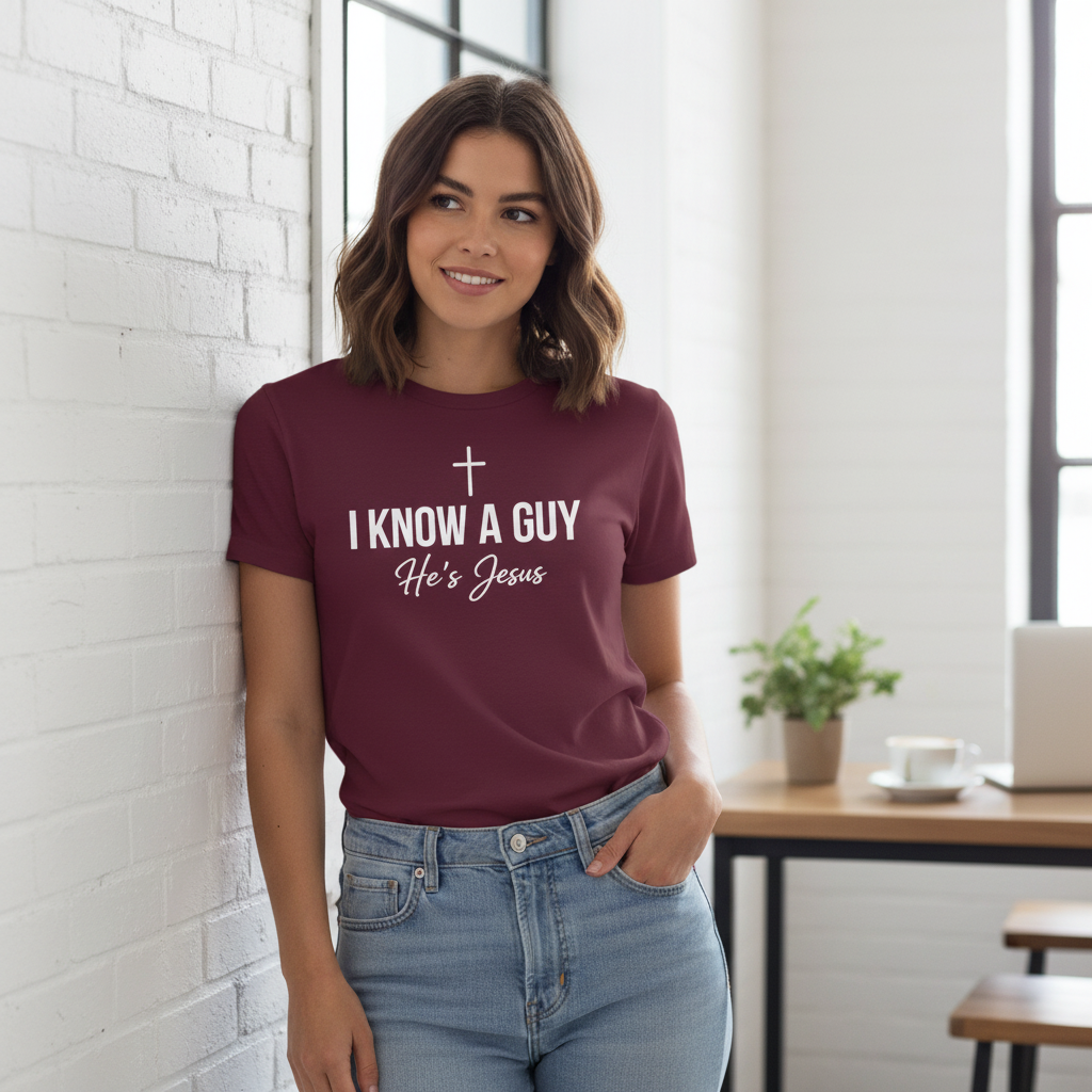 I Know a Guy He's Jesus Faith T-Shirt